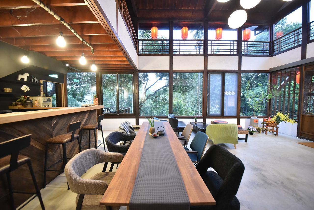 Appartamento 響水客棧 苗栗8-12人包棟 烤肉 特色老屋 Gongguan Esterno foto